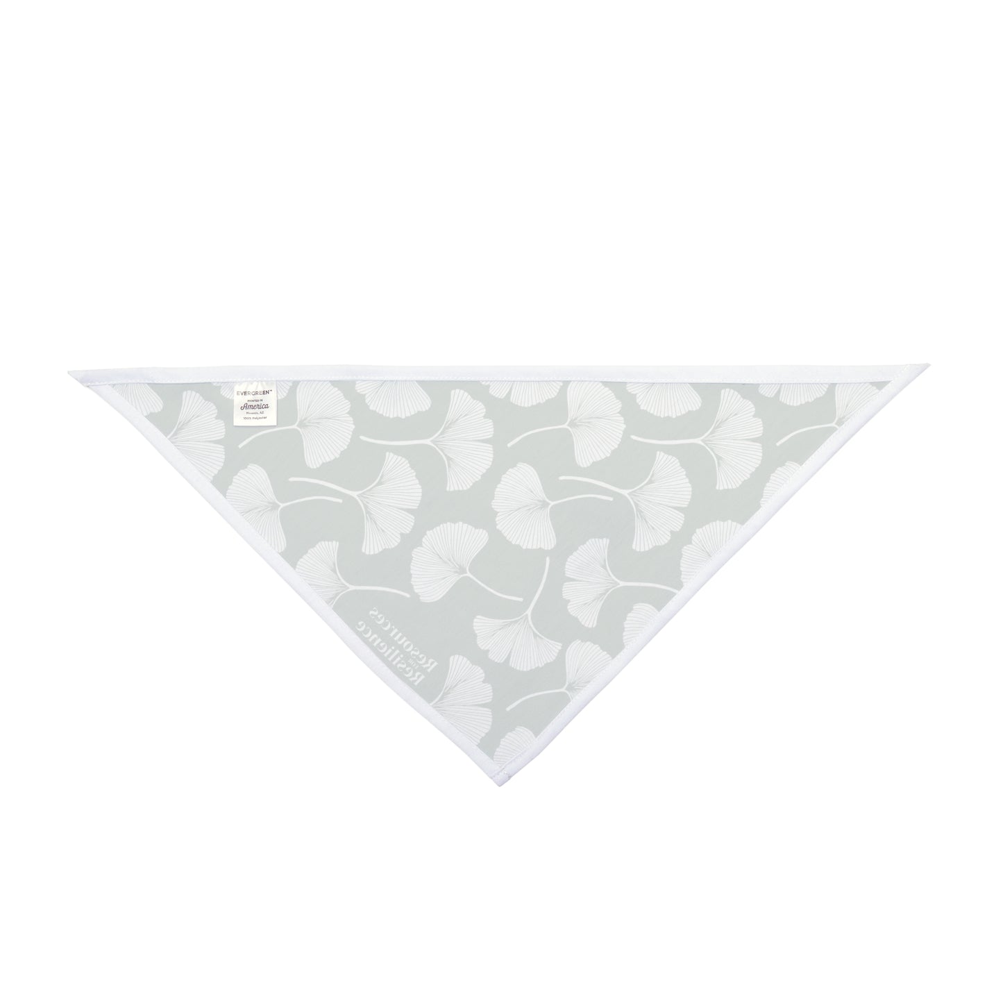 Ginkgo Leaf Pet Bandana (Green)