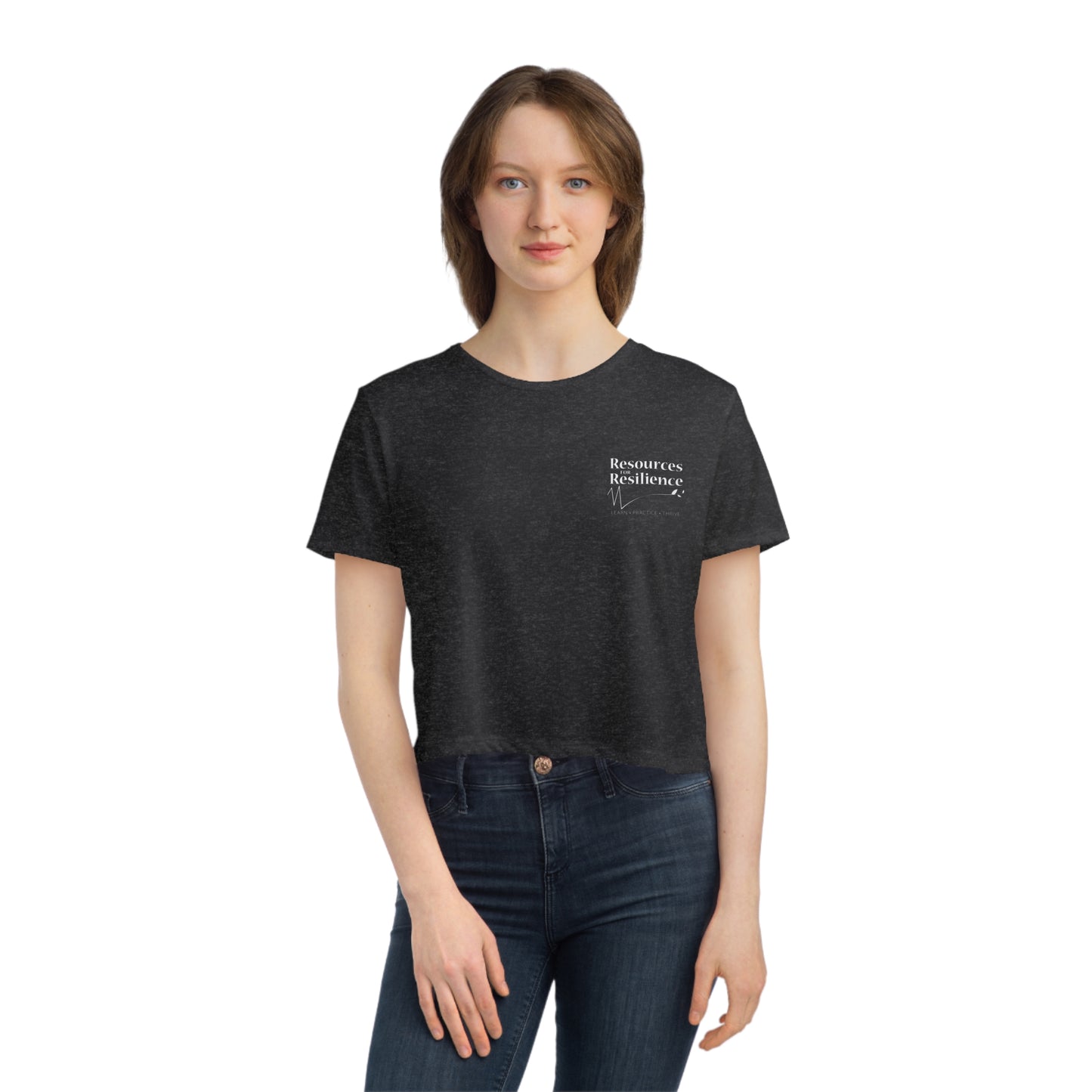 RFR Logo Women's Flowy Cropped Tee (More Colors)