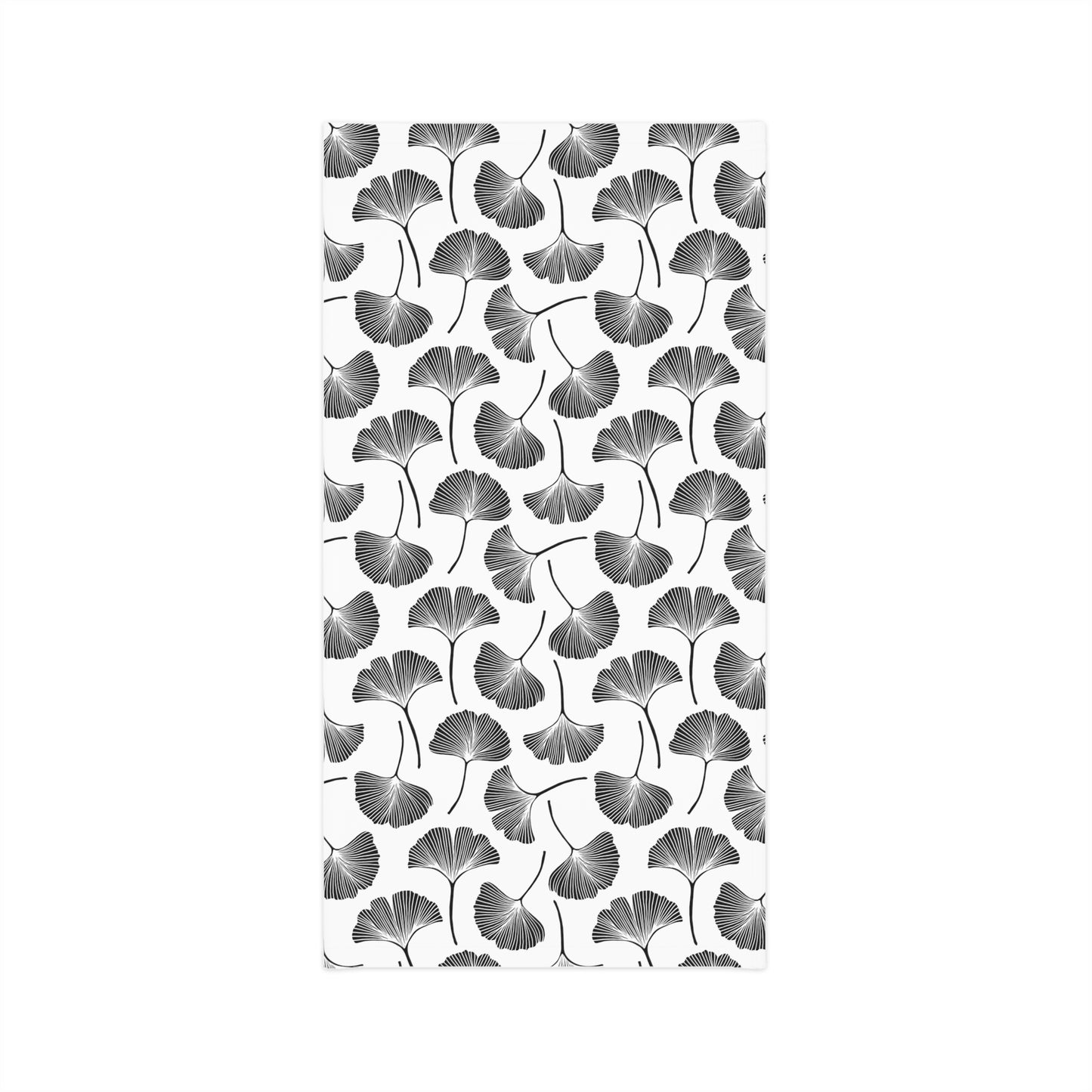 Gingko Leaf Midweight Neck Gaiter (White)