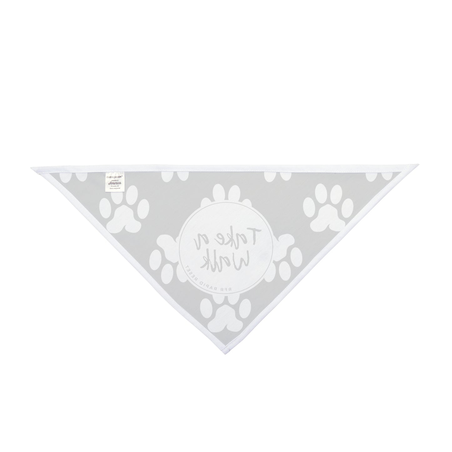 Take a Walk Pet Bandana (Black)