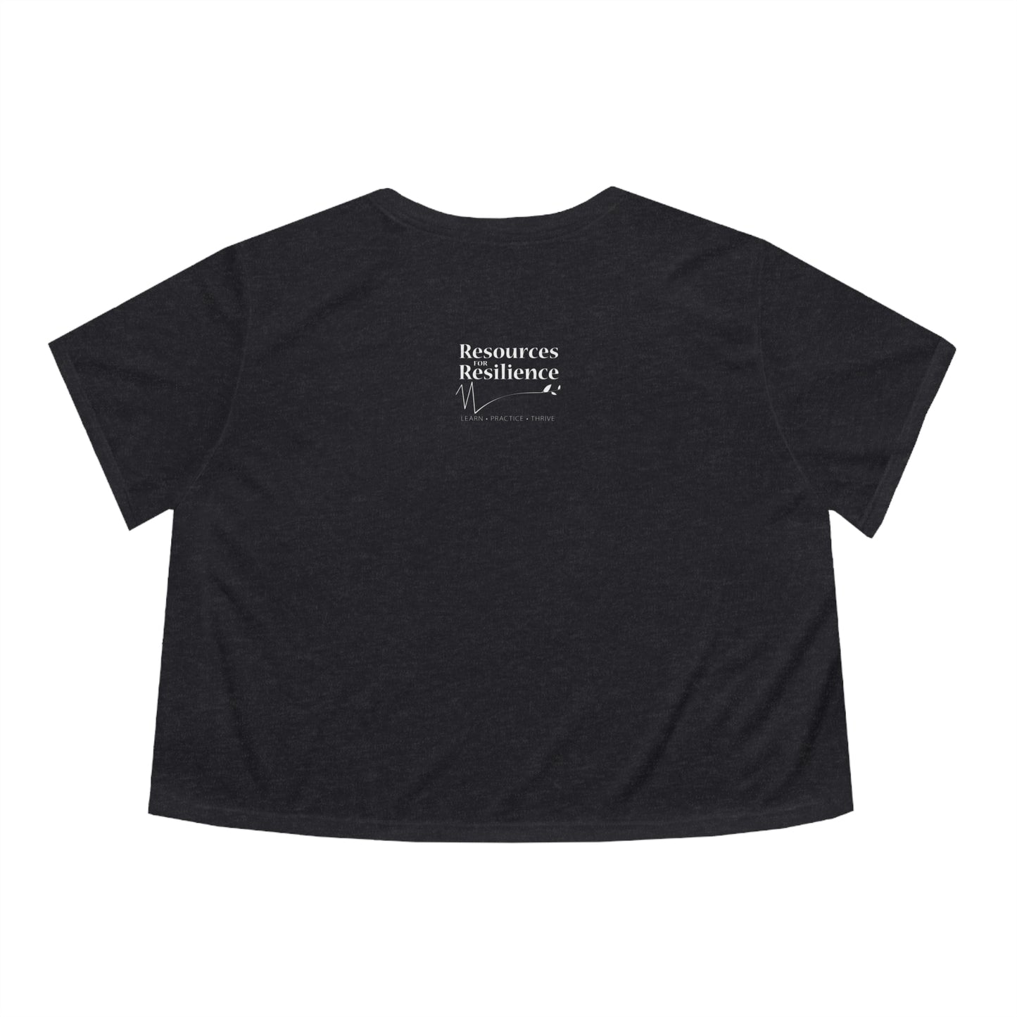 Learn Practice Thrive Women's Flowy Cropped Tee (More Colors)