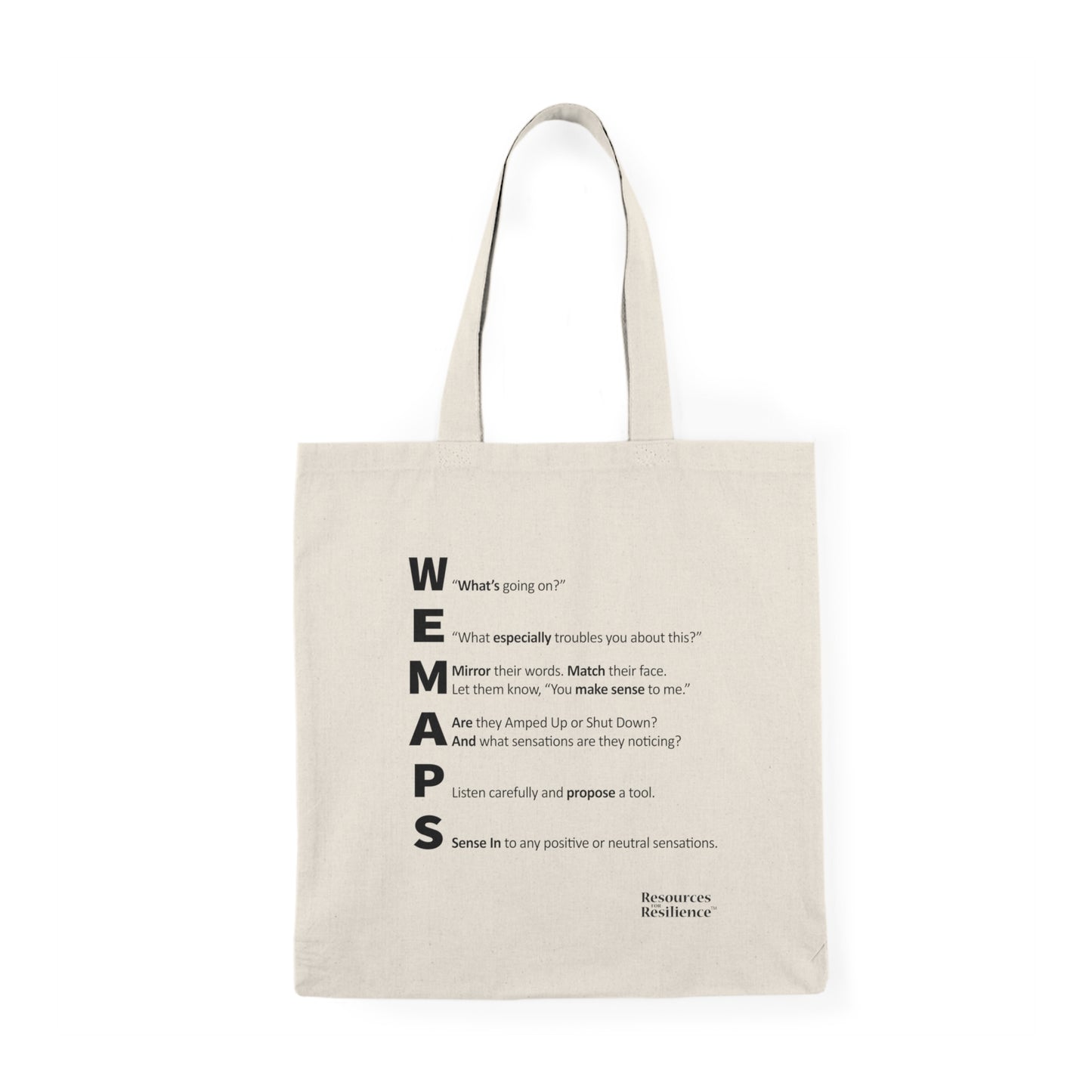 RFR Natural Tote Bag (WEMAPS)