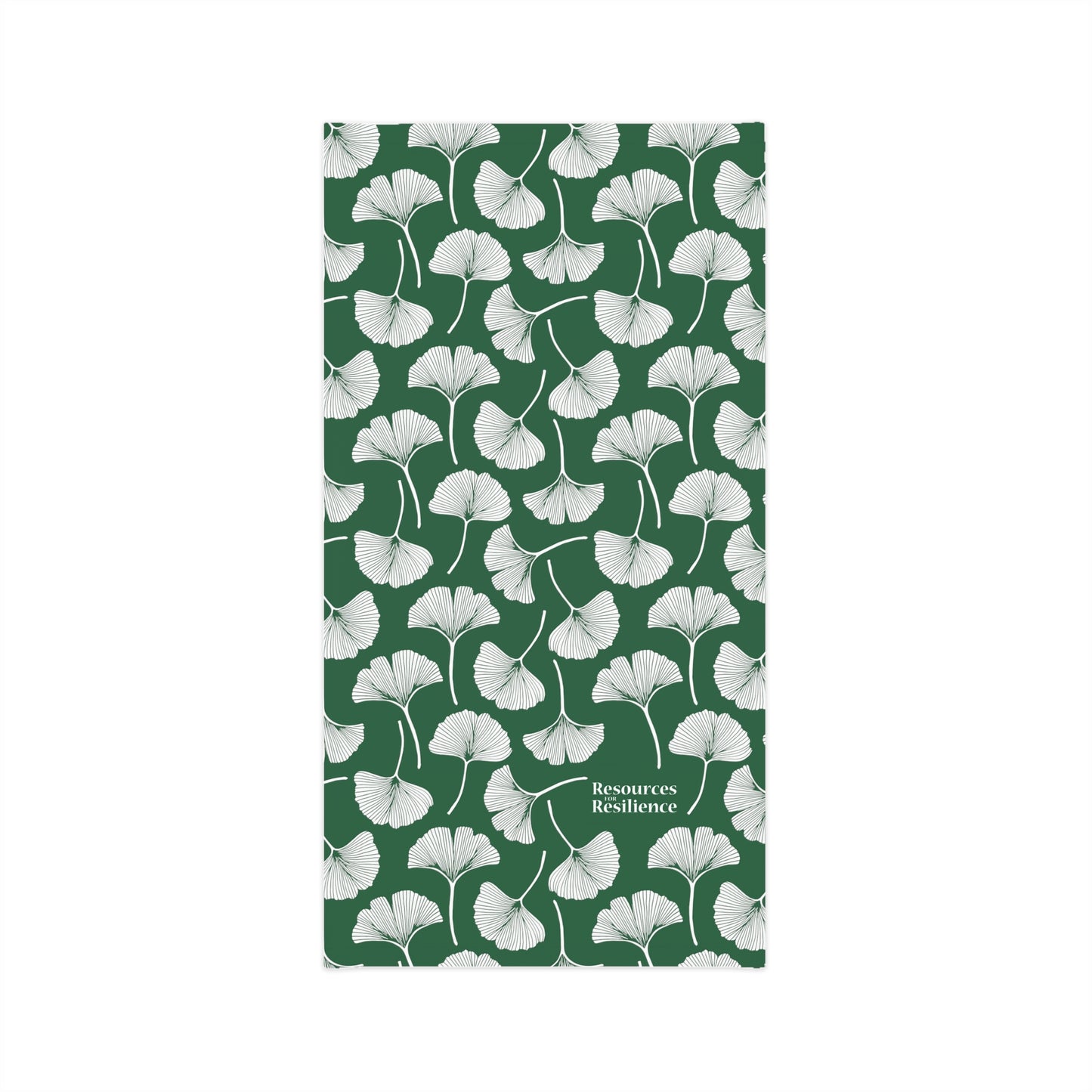 Gingko Leaf Midweight Neck Gaiter (Green)