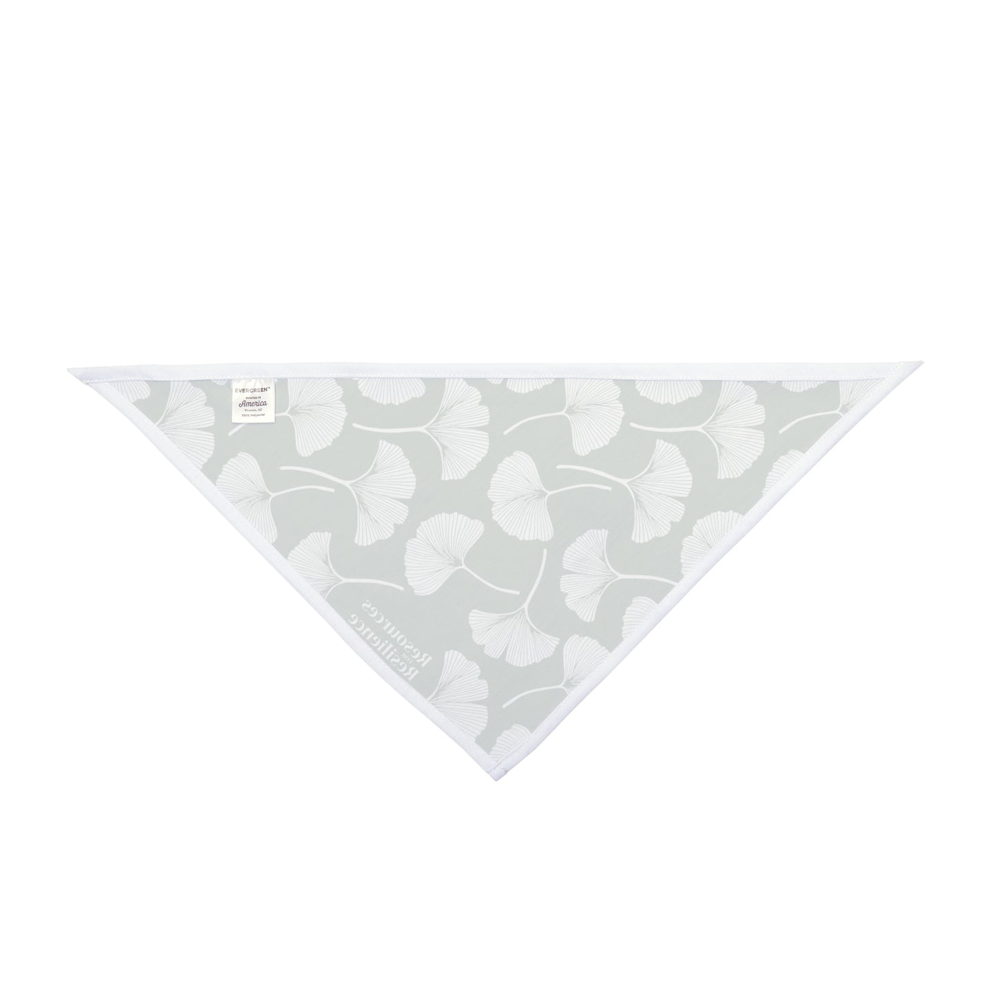 Ginkgo Leaf Pet Bandana (Green)