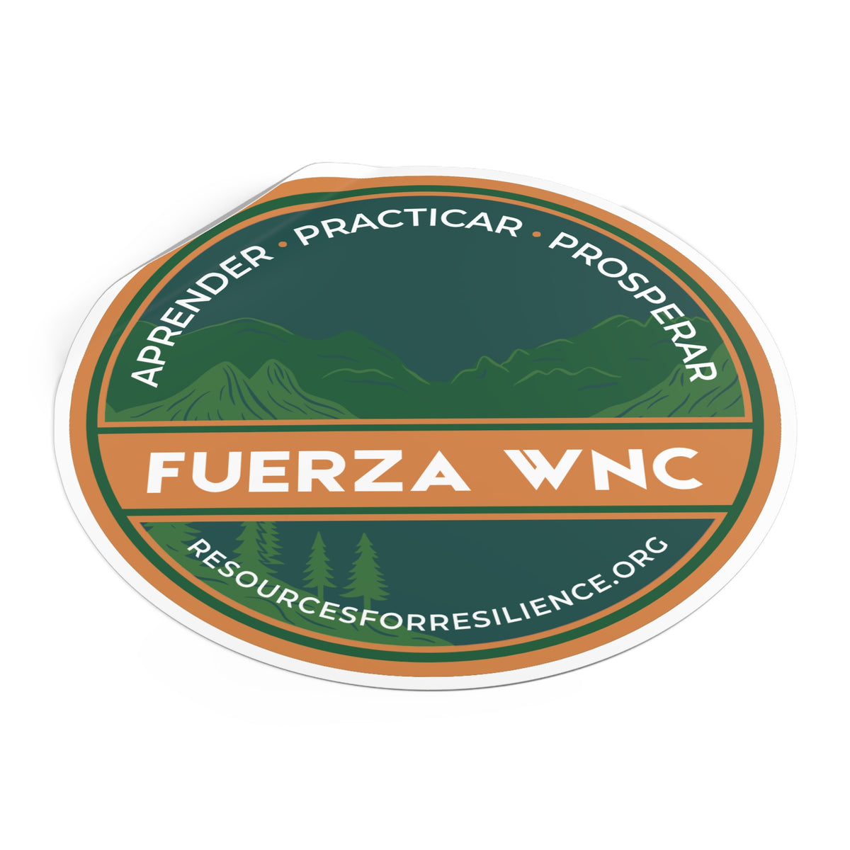 Fuerza WNC Vinyl Stickers