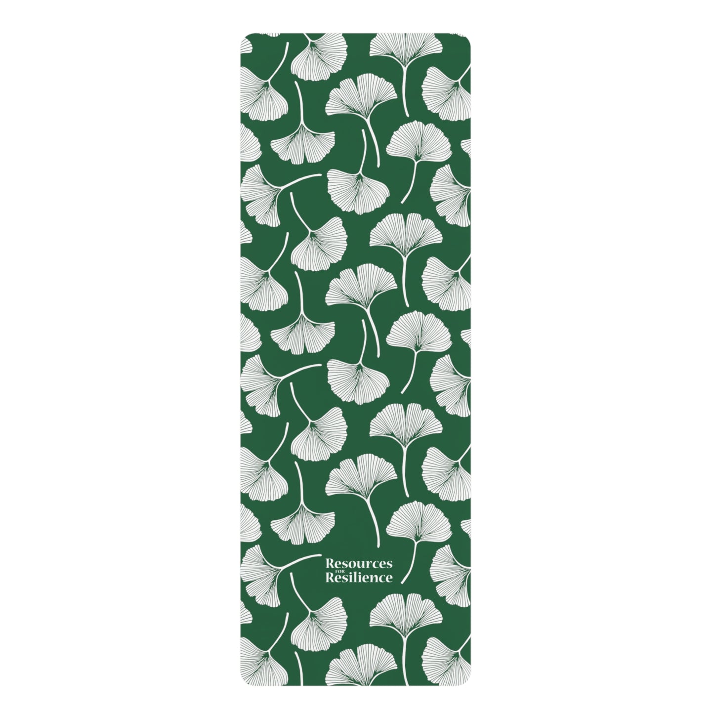Ginkgo Leaf Yoga Mat (Green)