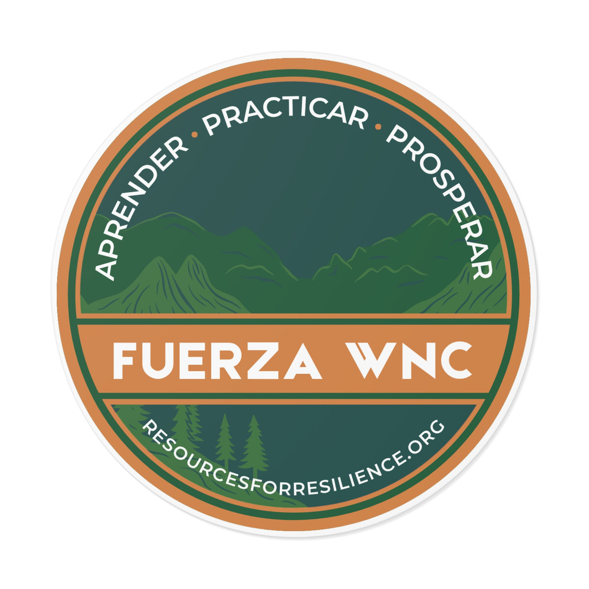 Fuerza WNC Vinyl Stickers