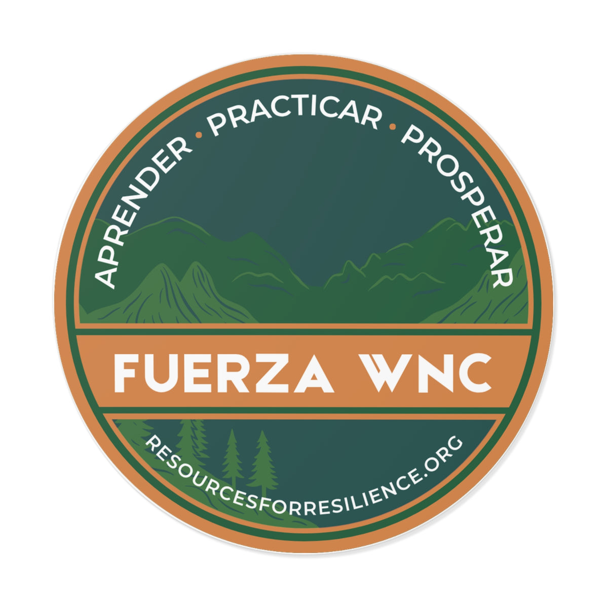 Fuerza WNC Vinyl Stickers