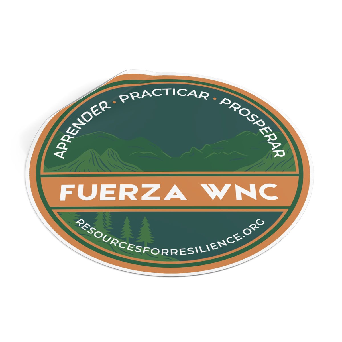 Fuerza WNC Vinyl Stickers