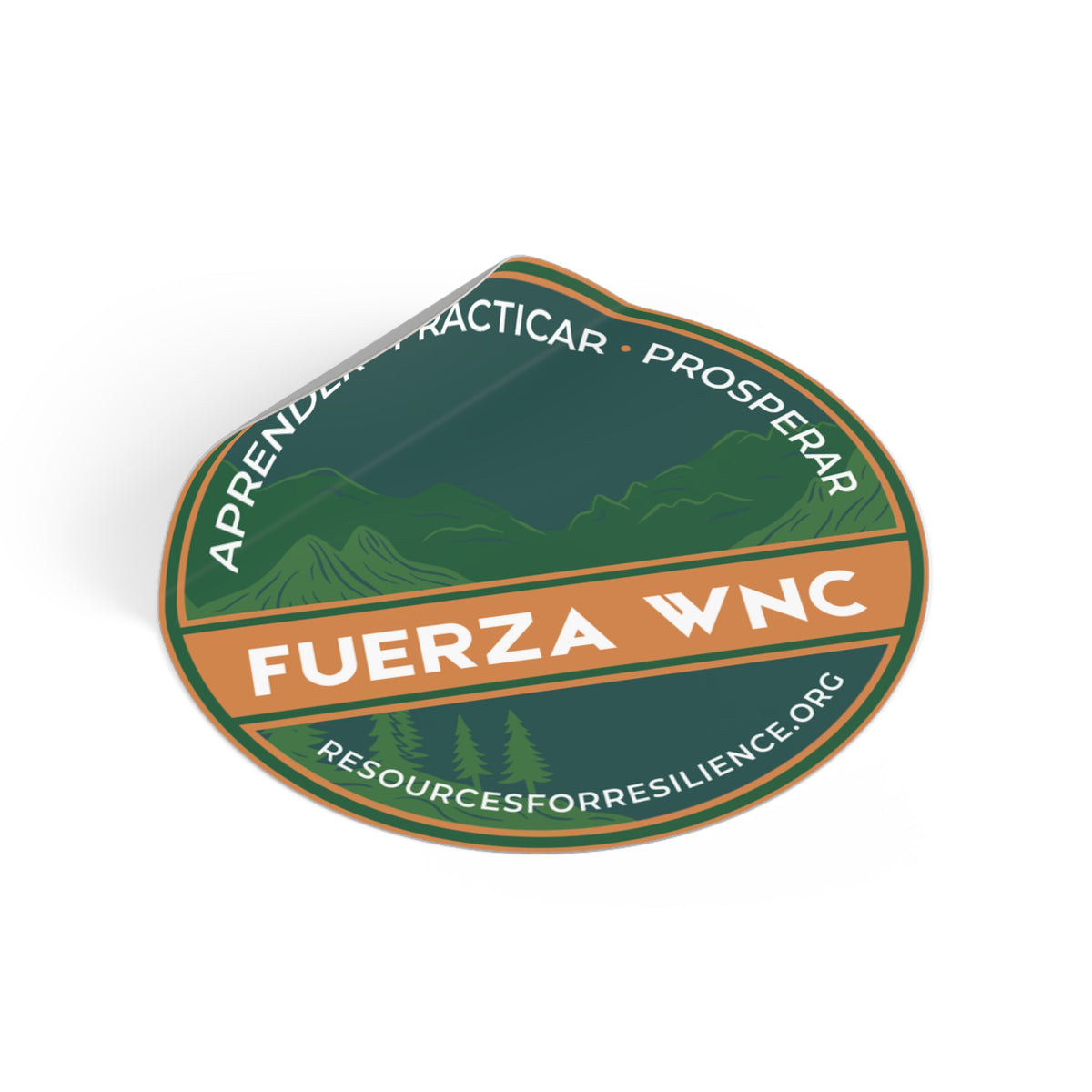 Fuerza WNC Vinyl Stickers