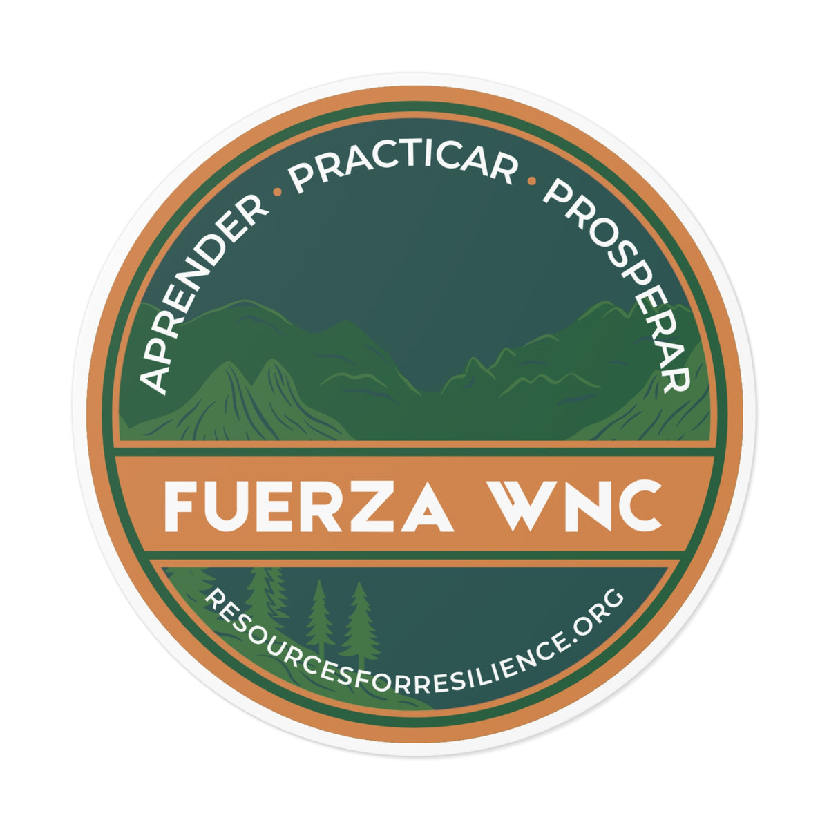 Fuerza WNC Vinyl Stickers